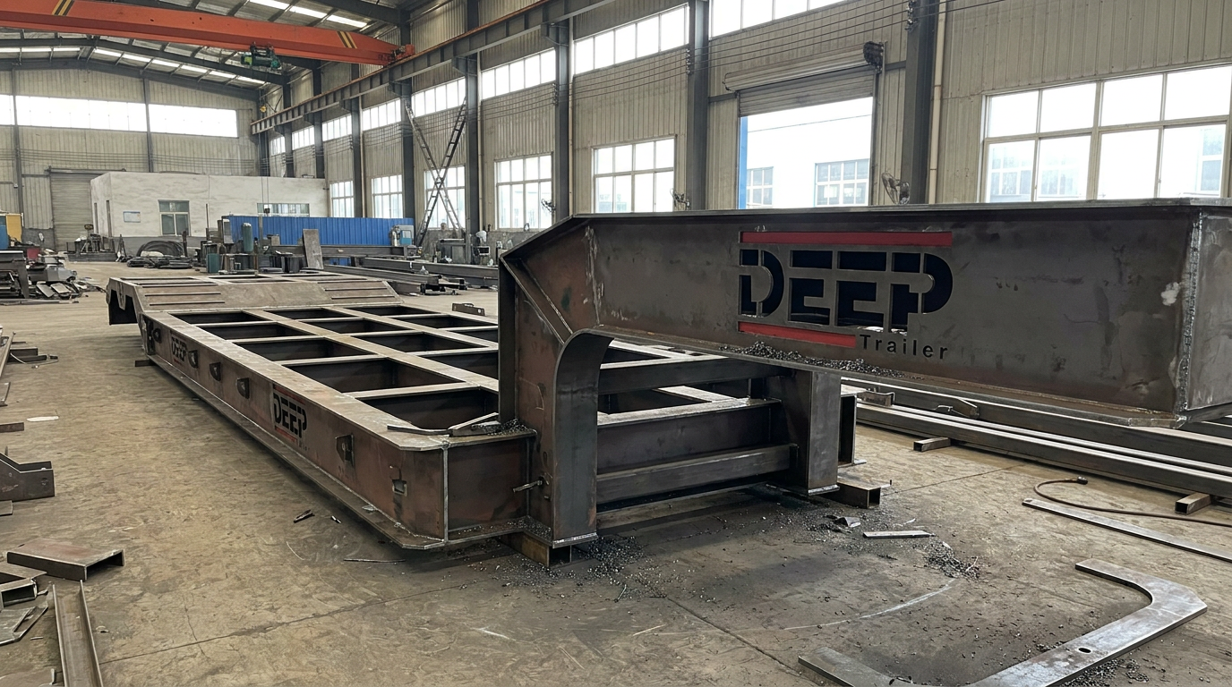  Deep Trailer | Professional Lowbed Trailer Production, Heavy Transport Engineering & Worldwide Export Solutions | 3 Axle  Lowbed Trailer, 4 Axle Lowbed Trailer, 5 Axle Lowbed Trailer