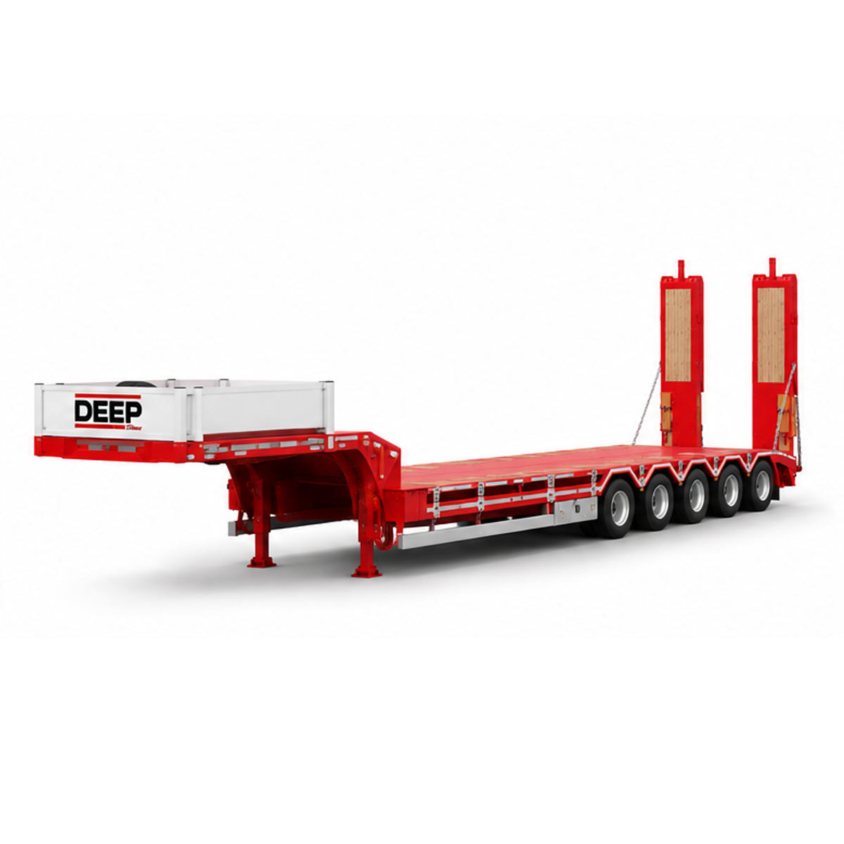 Deep Trailer | Professional Lowbed Trailer Production, Heavy Transport Engineering & Worldwide Export Solutions | 3 Axle  Lowbed Trailer, 4 Axle Lowbed Trailer, 5 Axle Lowbed Trailer