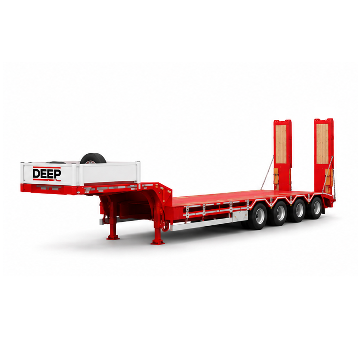 Deep Trailer | Professional Lowbed Trailer Production, Heavy Transport Engineering & Worldwide Export Solutions | 3 Axle  Lowbed Trailer, 4 Axle Lowbed Trailer, 5 Axle Lowbed Trailer